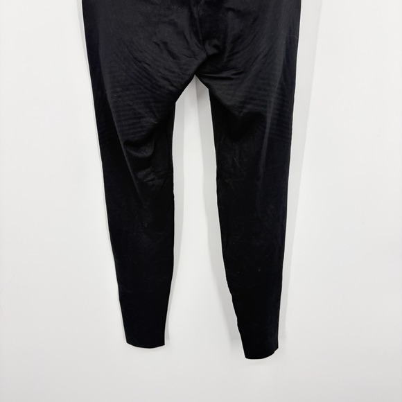 Tanka Leggings Womens Small Black Metallic Glitter Compression Stretch High Rise - Picture 6 of 7